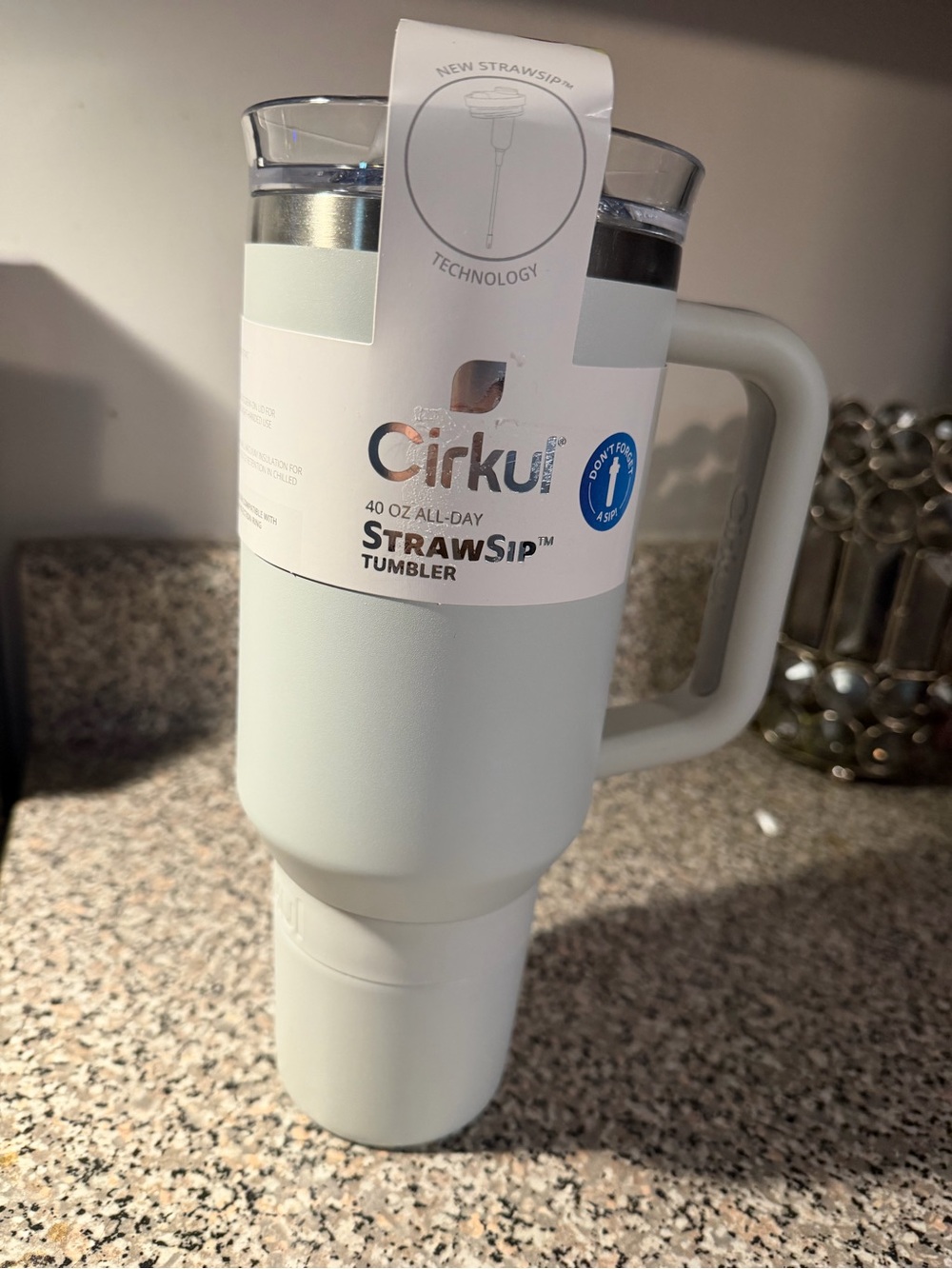 Cirkul 40 oz All Day StrawSip Tumbler - Fog
